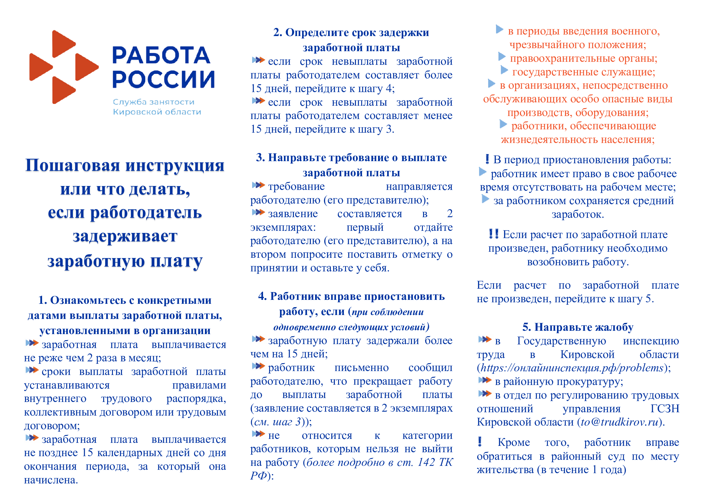 Пошаговая инструкция или что делать,  если работодатель задерживает заработную плату.