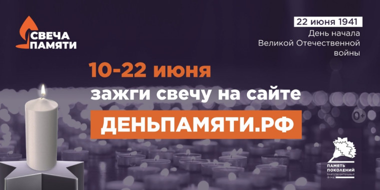 Онлайн-акция «Свеча памяти». Онлайн-акция «Свеча памяти».
